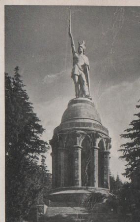 Detmold - Hermannsdenkmal, Teutoburger Wald - ca. 1935 Detmold - Hermannsdenkmal, Teutoburger Wald - ca. 1935