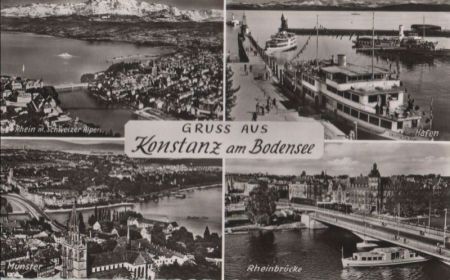 Konstanz - u.a. Münster - ca. 1955 Konstanz - u.a. Münster - ca. 1955