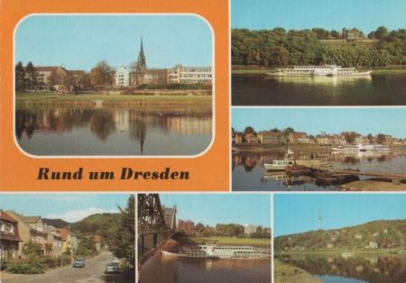 Dresden - u.a. Wachwitz - 1985 Dresden - u.a. Wachwitz - 1985
