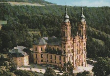 Bad Staffelstein - Vierzehnheiligen - Wallfahrtskirche - ca. 1975 Bad Staffelstein - Vierzehnheiligen - Wallfahrtskirche - ca. 1975