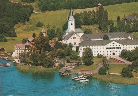Österreich - Stift Ossiach in Kärnten - ca. 1975 Österreich - Stift Ossiach in Kärnten - ca. 1975