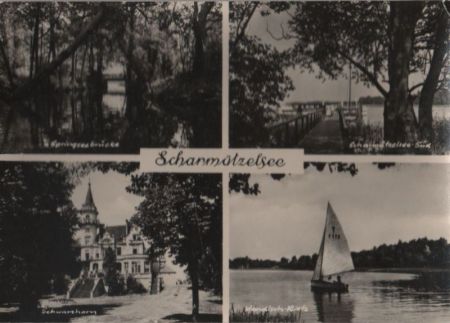 Scharmützelsee - u.a. Schwarzhorn - 1966 Scharmützelsee - u.a. Schwarzhorn - 1966