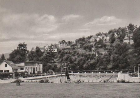 Spangenberg - Freibad - ca. 1965 Spangenberg - Freibad - ca. 1965