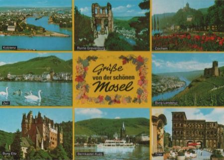 Mosel - u.a. Bernkastel-Kues - 1992 Mosel - u.a. Bernkastel-Kues - 1992