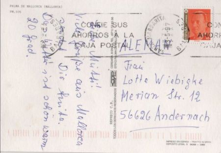 Palma de Mallorca - Spanien - mit Booten Palma de Mallorca - Spanien - mit Booten