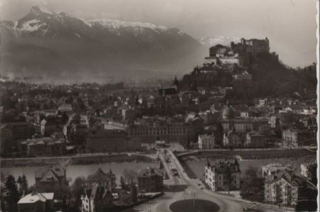 Österreich - Salzburg - mit dem Untersberg - ca. 1960 Österreich - Salzburg - mit dem Untersberg - ca. 1960