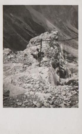 in der Felswand - ca. 1935 in der Felswand - ca. 1935