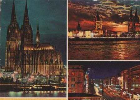 Grüße aus Köln am Rhein - ca. 1975 Grüße aus Köln am Rhein - ca. 1975