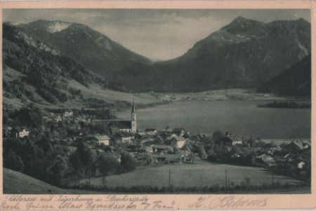 Schliersee - mit Jägerkamp Schliersee - mit Jägerkamp