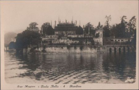 Italien - Lago Maggiore - Isola Bella - Giardino - ca. 1950 Italien - Lago Maggiore - Isola Bella - Giardino - ca. 1950