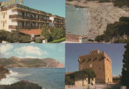 Spanien - Canyamel - 4 Teilbilder - ca. 1980 Spanien - Canyamel - 4 Teilbilder - ca. 1980