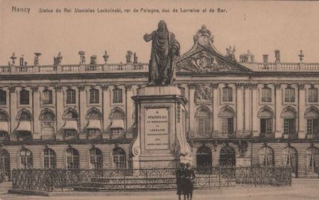 Frankreich - Nancy - Statue du Roi Stanislas Lechzinski - ca. 1950 Frankreich - Nancy - Statue du Roi Stanislas Lechzinski - ca. 1950
