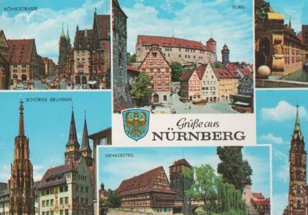 Nürnberg u.a. Burg - 1980 Nürnberg u.a. Burg - 1980
