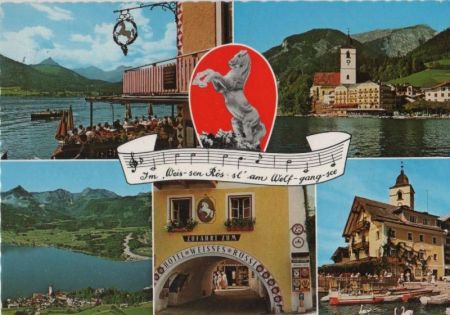 Österreich - St. Wolfgang - mit 5 Bildern - 1976 Österreich - St. Wolfgang - mit 5 Bildern - 1976