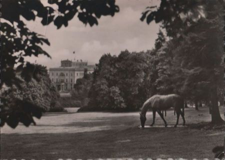 Essen - Villa Hügel - 1958 Essen - Villa Hügel - 1958