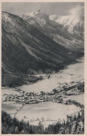 Bayrischzell - mit Aiplspitze - ca. 1950 Bayrischzell - mit Aiplspitze - ca. 1950