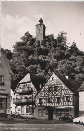 Bad Berneck - Marktplatz - 1964 Bad Berneck - Marktplatz - 1964