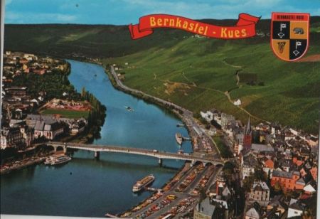 Bernkastel-Kues - mit Doctor-Weinberg - ca. 1995 Bernkastel-Kues - mit Doctor-Weinberg - ca. 1995