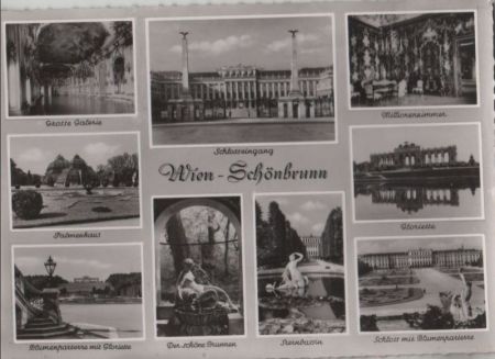 Österreich - Wien - Schönbrunn, u.a. Gloriette - ca. 1965 Österreich - Wien - Schönbrunn, u.a. Gloriette - ca. 1965