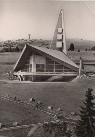 Feldberg (Schwarzwald) - Kirche der Verklärung Christi - ca. 1965 Feldberg (Schwarzwald) - Kirche der Verklärung Christi - ca. 1965