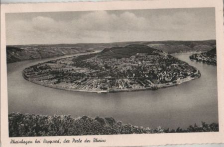 Boppard - Rheinbogen - 1955 Boppard - Rheinbogen - 1955