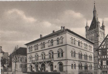Bad Wimpfen - Marktplatz - ca. 1965 Bad Wimpfen - Marktplatz - ca. 1965