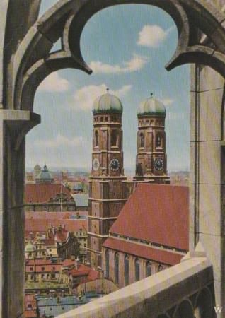 München - Blick vom Neuen Rathaus - 1965 München - Blick vom Neuen Rathaus - 1965