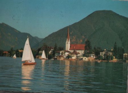 Rottach-Egern - mit Wallberg - 1969 Rottach-Egern - mit Wallberg - 1969