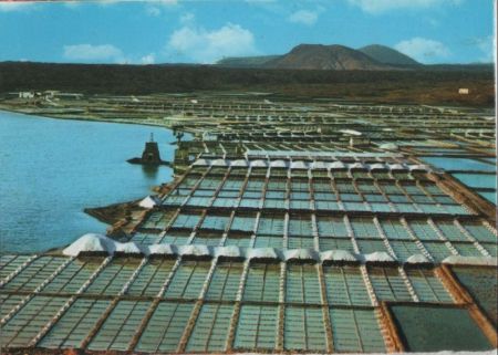 Spanien - Salinas de Janubio - ca. 1980 Spanien - Salinas de Janubio - ca. 1980