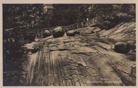 Schweiz - Luzern - Gletschergarten, Gletscherschliffe - 1930 Schweiz - Luzern - Gletschergarten, Gletscherschliffe - 1930