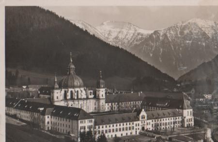 Kloster Ettal - ca. 1955 Kloster Ettal - ca. 1955