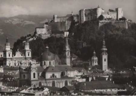 Österreich - Salzburg - Bischofsstadt - 1956 Österreich - Salzburg - Bischofsstadt - 1956