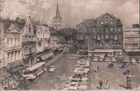 Herford - Alter Markt und Münster - 1967 Herford - Alter Markt und Münster - 1967