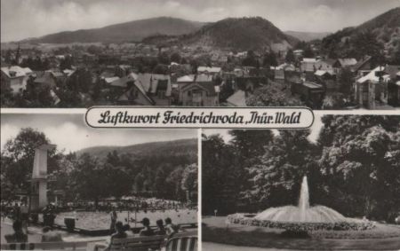 Friedrichroda - mit 3 Bildern - 1964 Friedrichroda - mit 3 Bildern - 1964