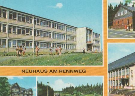 Neuhaus Rennweg u.a. Oberschule - 1981 Neuhaus Rennweg u.a. Oberschule - 1981
