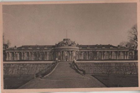 Potsdam - Sanssouci, oberste Terrasse - ca. 1940 Potsdam - Sanssouci, oberste Terrasse - ca. 1940