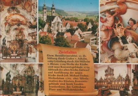 Zwiefalten - Benediktinerabtei - ca. 1985 Zwiefalten - Benediktinerabtei - ca. 1985