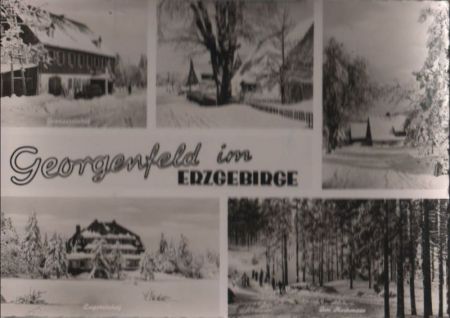 Georgenfeld - u.a. Am Hochmoor - 1962 Georgenfeld - u.a. Am Hochmoor - 1962