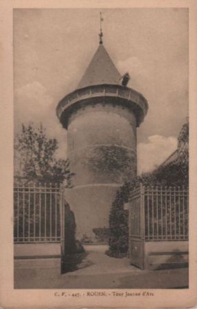Frankreich - Rouen - Tour Jeanne de Arc - ca. 1935 Frankreich - Rouen - Tour Jeanne de Arc - ca. 1935