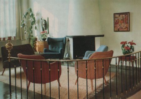 Freudenstadt - Kurhaus, Kaminzimmer - ca. 1980 Freudenstadt - Kurhaus, Kaminzimmer - ca. 1980