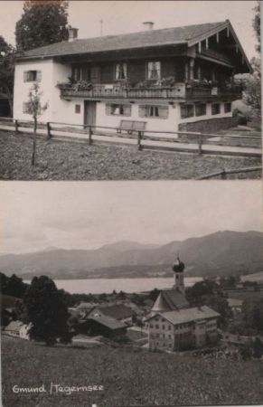 Gmund - 2 Teilbilder - ca. 1960 Gmund - 2 Teilbilder - ca. 1960