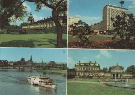 Dresden - u.a. Zwinger mit Kronentor - 1974 Dresden - u.a. Zwinger mit Kronentor - 1974