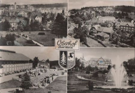 Oberhof - 4 Teilbilder - 1960 Oberhof - 4 Teilbilder - 1960