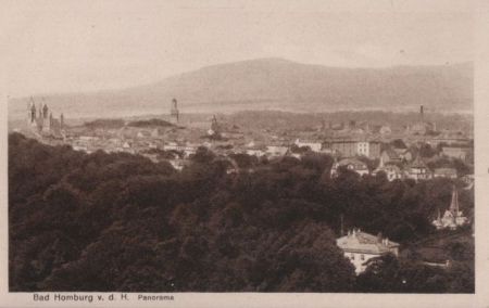Bad Homburg - Panorama - ca. 1940 Bad Homburg - Panorama - ca. 1940