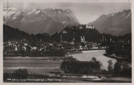 Österreich - Salzburg - gegen Pass-Lueg - ca. 1955 Österreich - Salzburg - gegen Pass-Lueg - ca. 1955