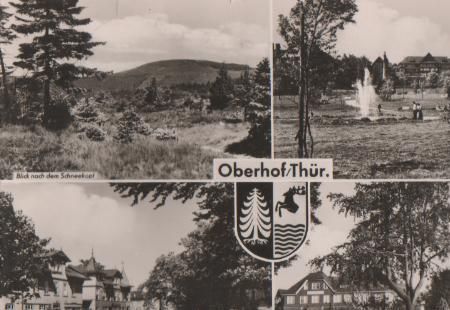 Oberhof u.a. Zellaer Straße - 1963 Oberhof u.a. Zellaer Straße - 1963