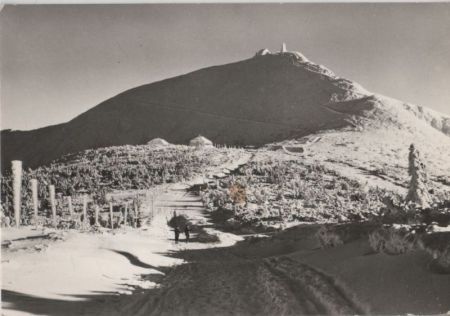 Tschechien - Krkonoše - bei der Touristenbaude - ca. 1970 Tschechien - Krkonoše - bei der Touristenbaude - ca. 1970