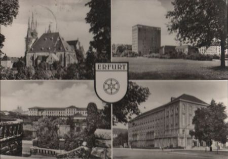 Erfurt - u.a. Dom und Severi - 1967 Erfurt - u.a. Dom und Severi - 1967