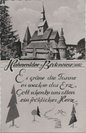 Goslar Hahnenklee - Bockswiese - 1961 Goslar Hahnenklee - Bockswiese - 1961