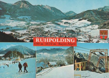 Ruhpolding - 4 Teilbilder - 1987 Ruhpolding - 4 Teilbilder - 1987